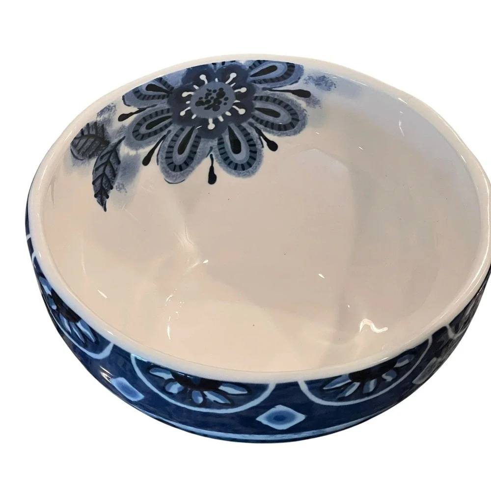 Pier 1 Imports Indigo Floral 6